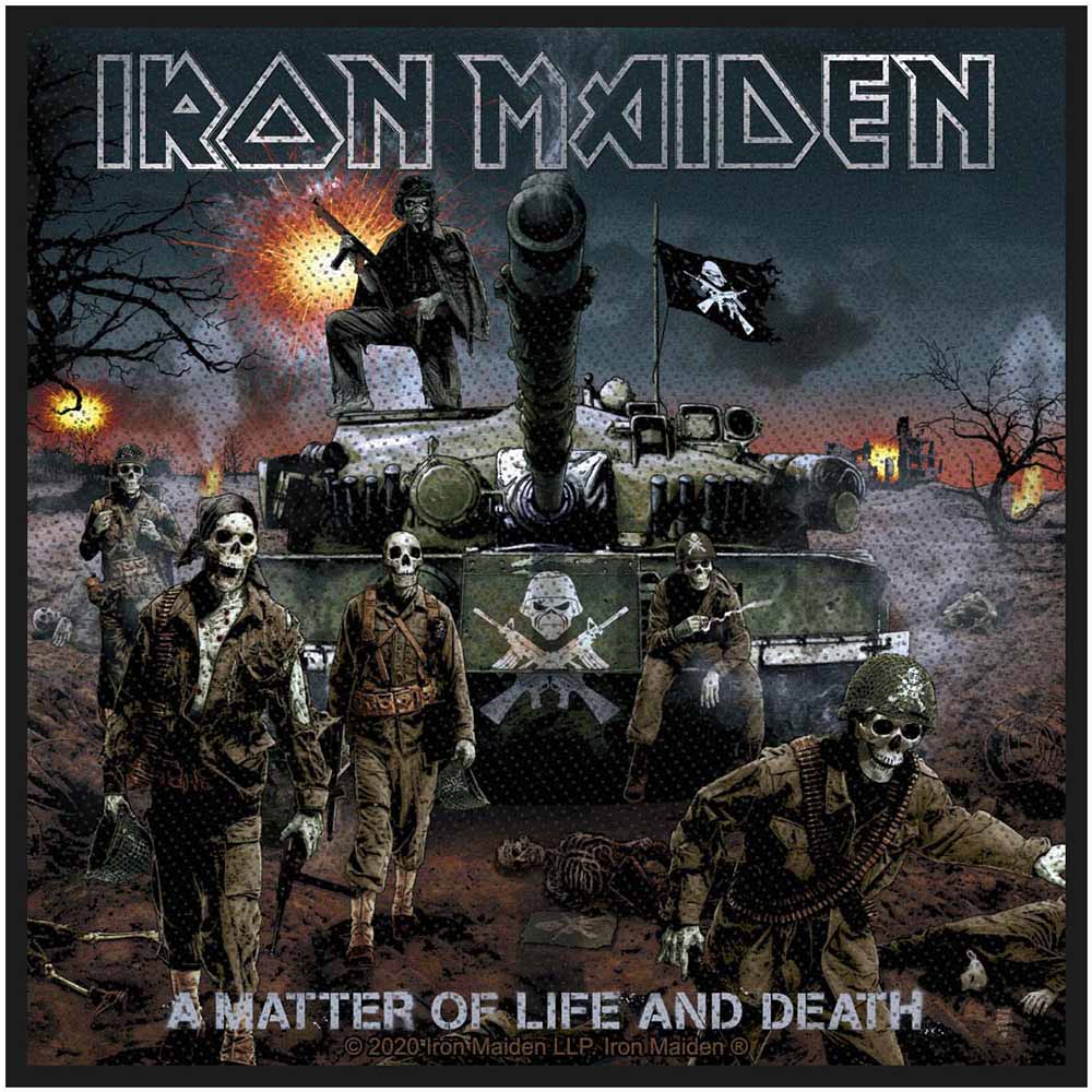 IRON MAIDEN アイアンメイデン (結成 50周年 ) - A Matter Of Life And Death / ワッペン - PGS